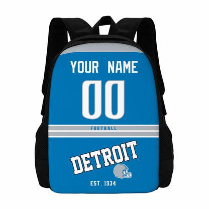 Detroit Personalized Backpack Perfect for Work or Travel