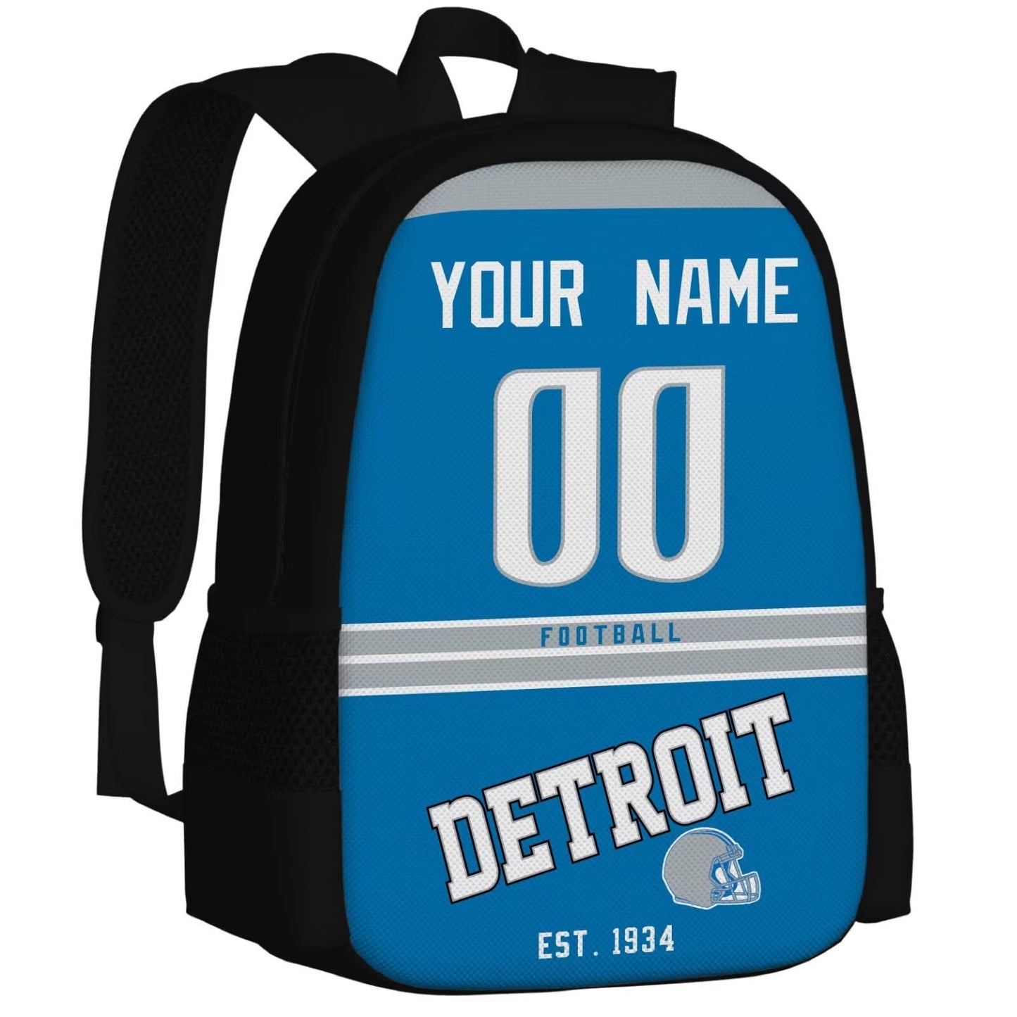 Detroit Personalized Backpack Perfect for Work or Travel