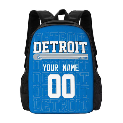 Detroit Personalized Backpack with Modern Look