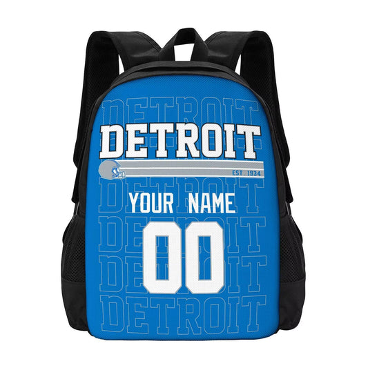 Detroit Personalized Backpack with Modern Look