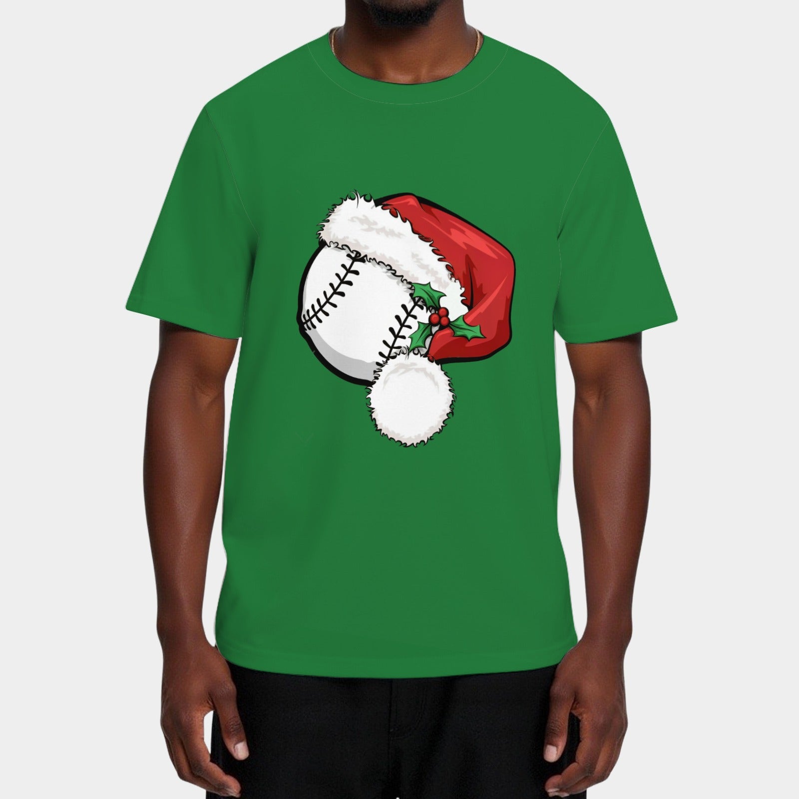 Baseball Christmas Hats T-Shirts