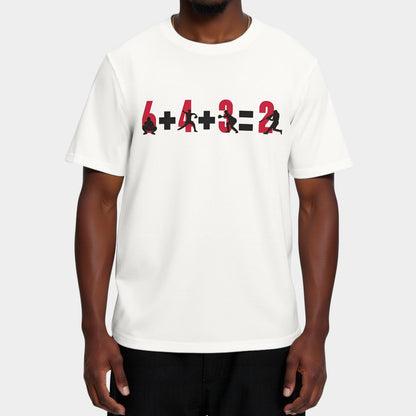 Baseball Double Play 6+4+3=2 T-Shirt