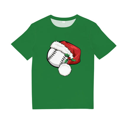 Baseball Christmas Hats T-Shirts