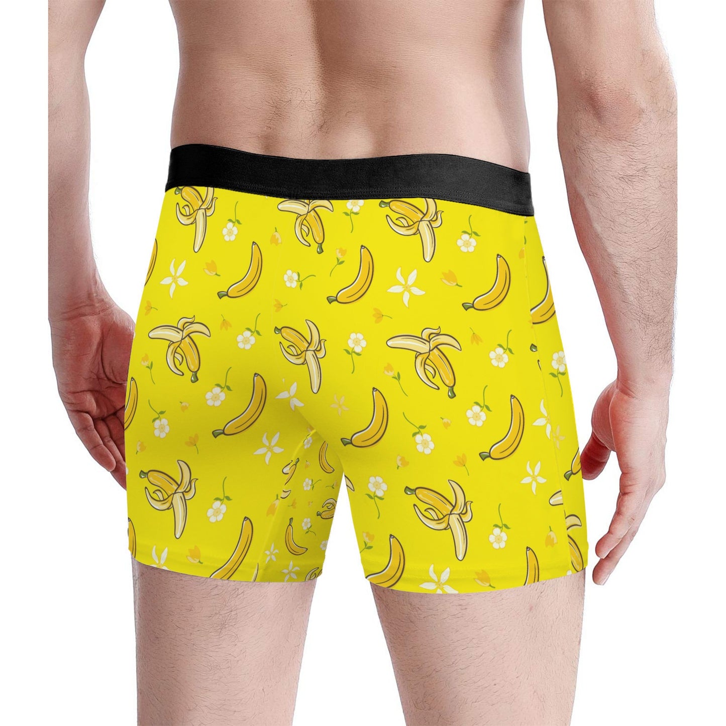 Custom Men's Underwear & Socks Set - Banana Design