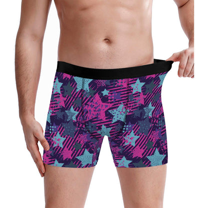 Custom Men's Underwear & Socks Set - Star Shape
