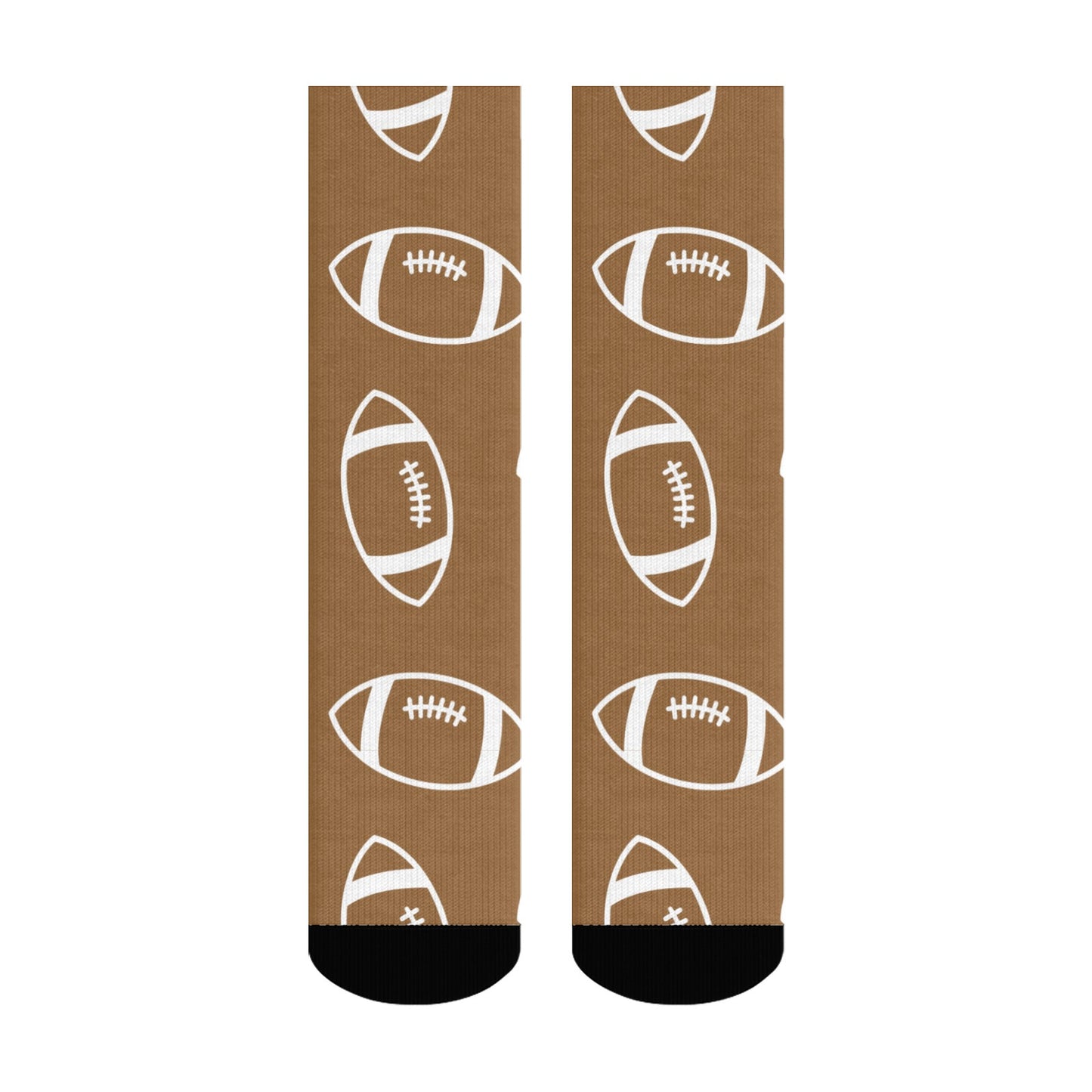 Customizable Football Socks - Faces, Numbers, or Patterns