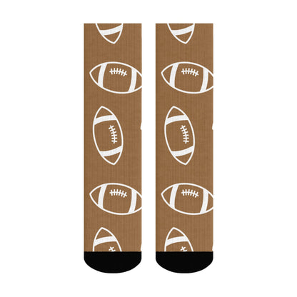 Customizable Football Socks - Faces, Numbers, or Patterns