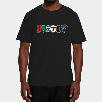 Vintage Boston Sports Fan City Pride TShirt T-Shirt
