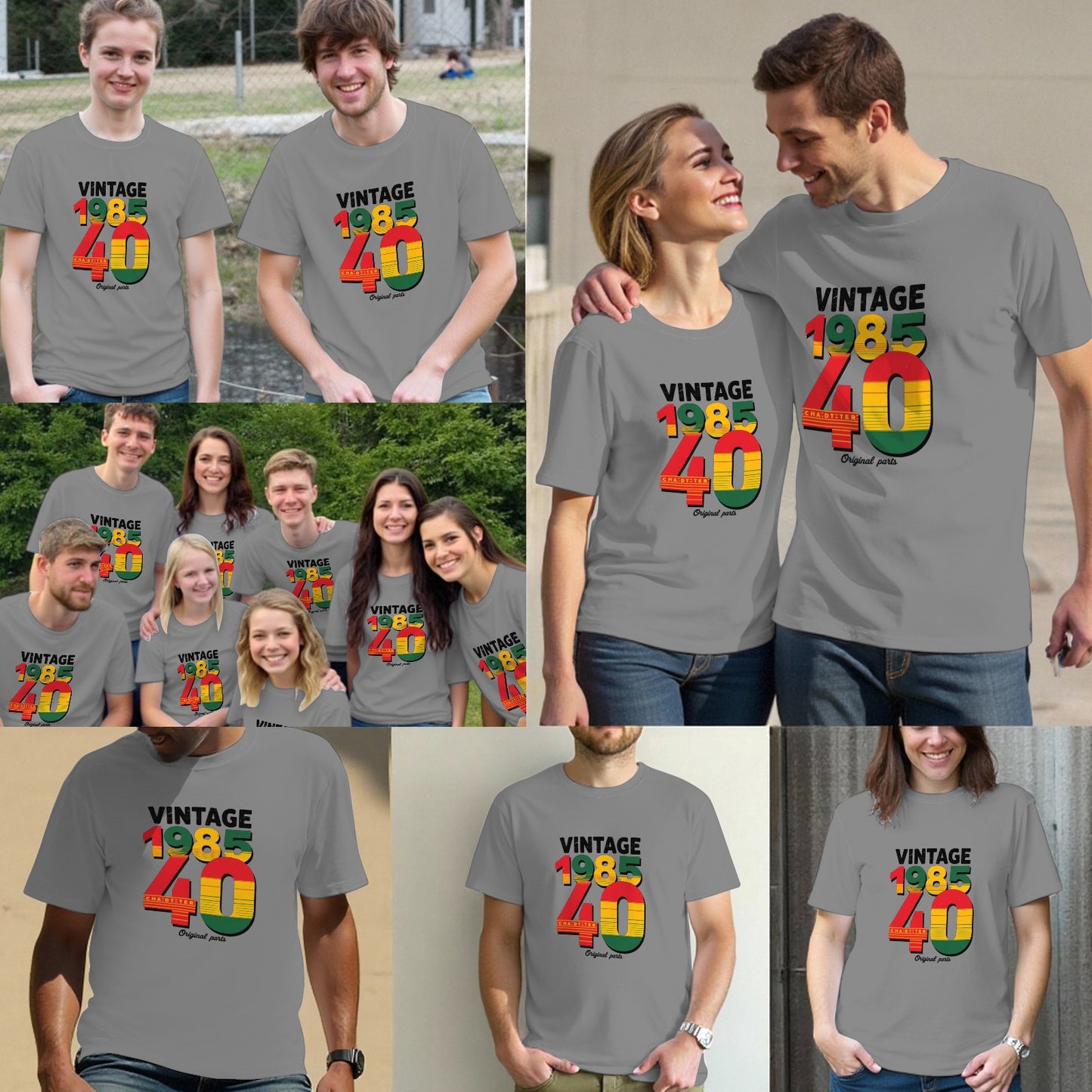 Vintage 1985 Tee Shirts