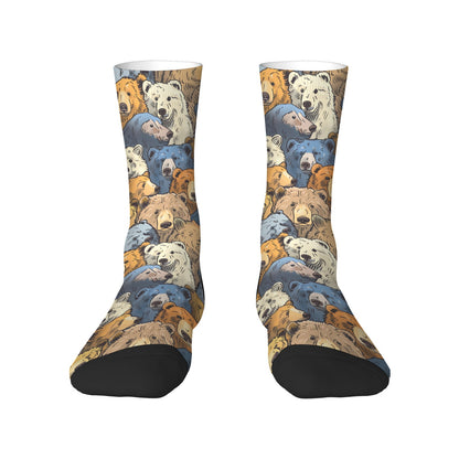 Custom Men's Underwear & Socks Set - Bear Family