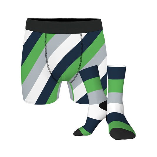 Custom Socks & Underwear - Seattle Football Style