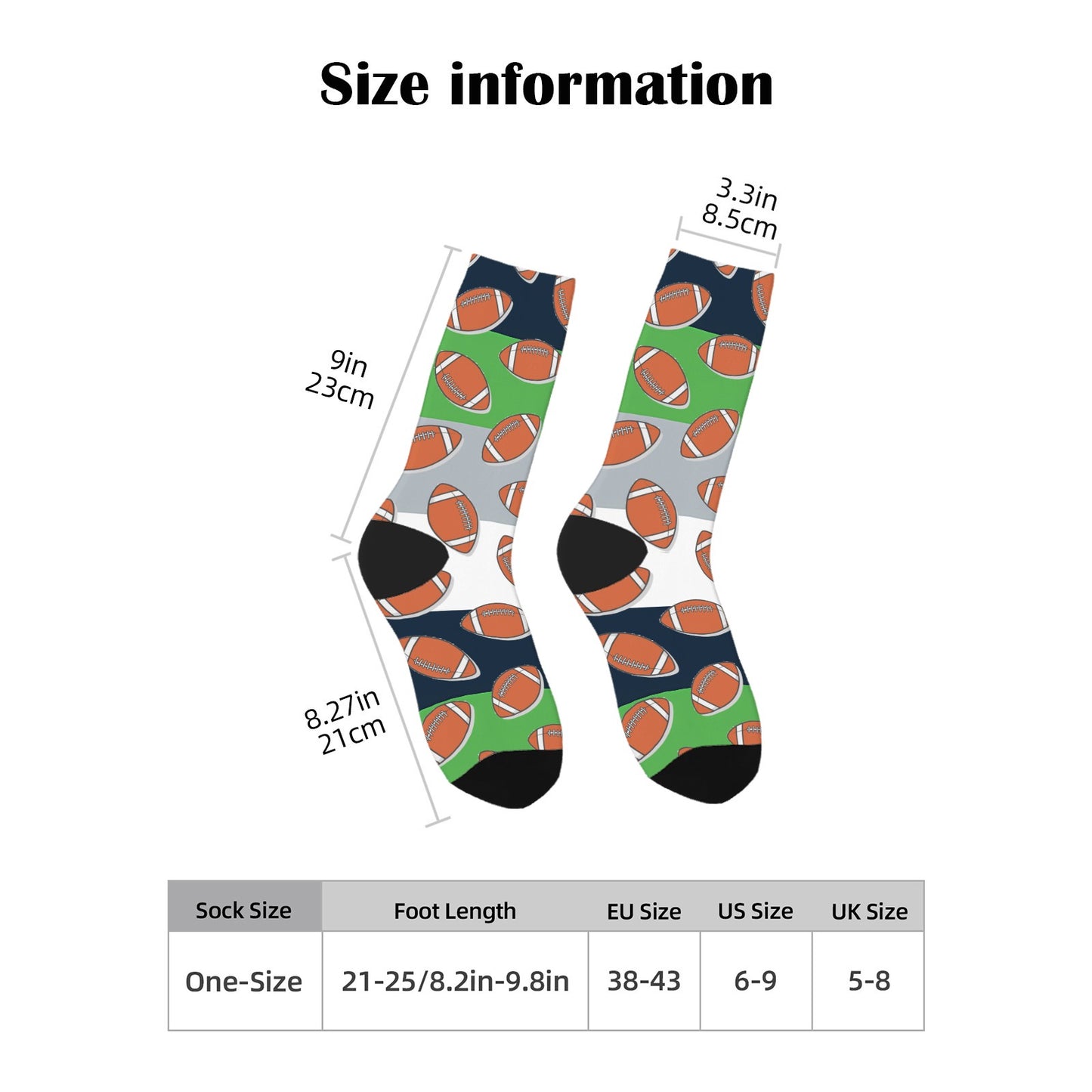 Personalized Seattle Football Colors Socks & Boxer Briefs