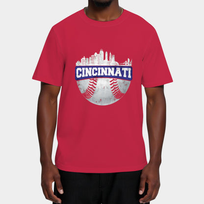 Vintage Cincinnati Ohio Baseball City T-Shirt
