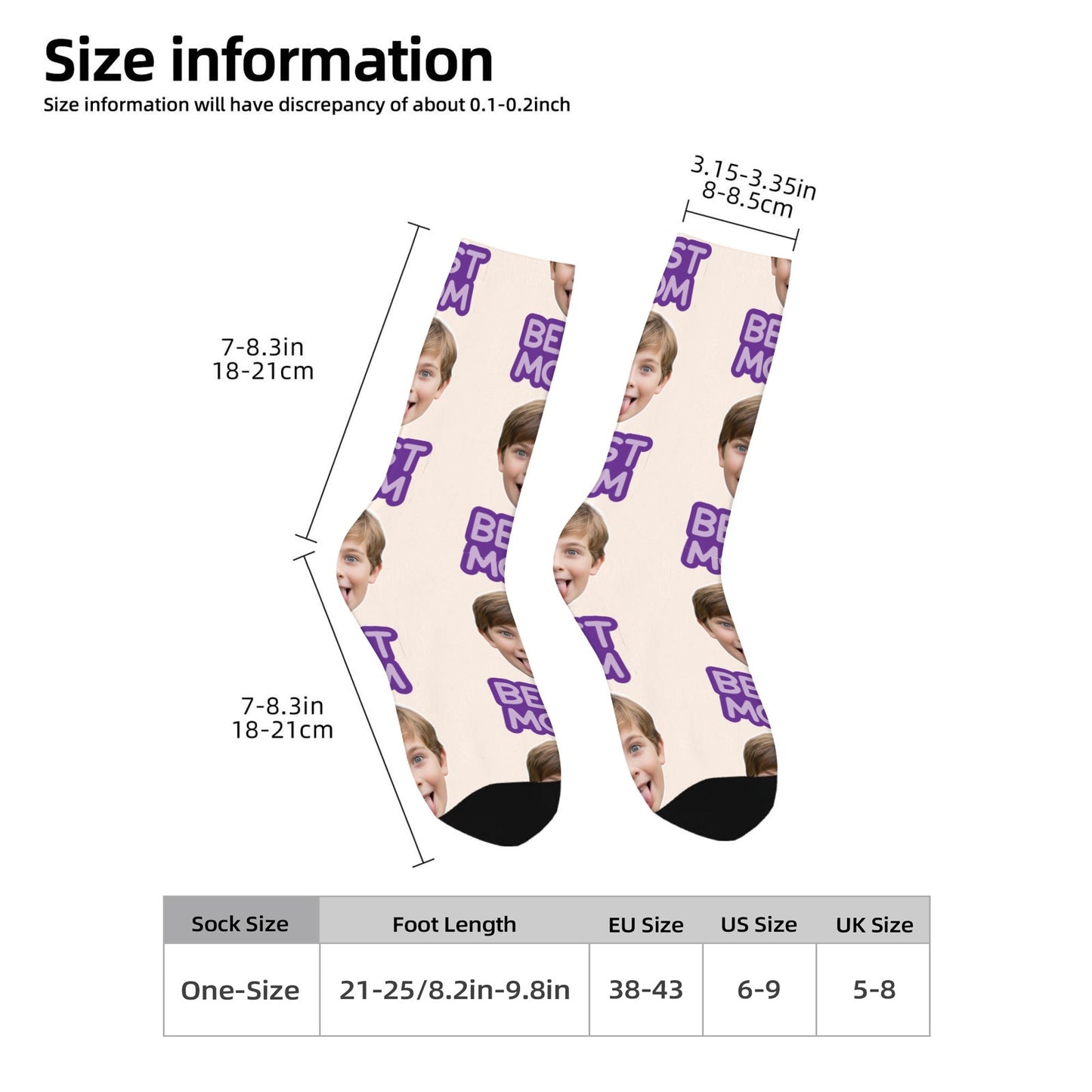 Custom Sock for Best Mom
