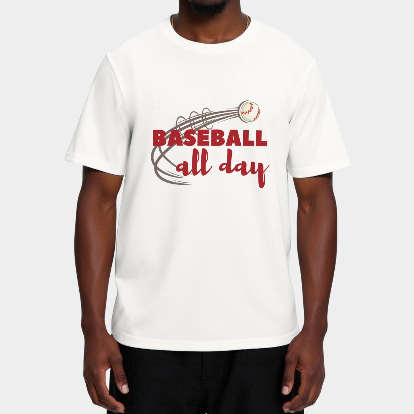 Cool Baseball All Day Baseball Lover Fan Gifts T-Shirt