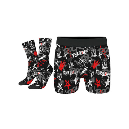 Custom Men's Underwear & Socks Set -  Forever