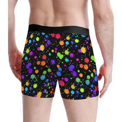 Custom Men's Underwear & Socks Set - Spraying Design