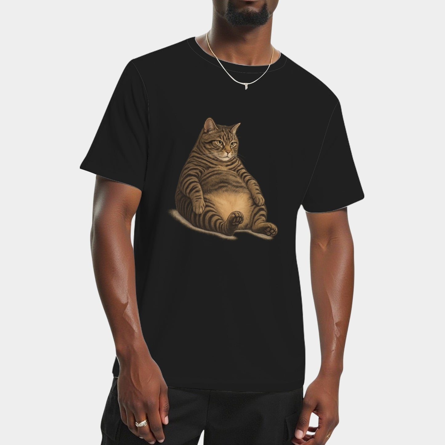 Funny Fat Cat Fat Kitten Cat Lover T-Shirt