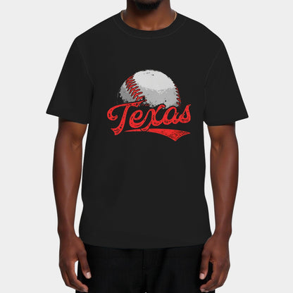 Vintage Texas Fans Baseball Lover T-Shirt