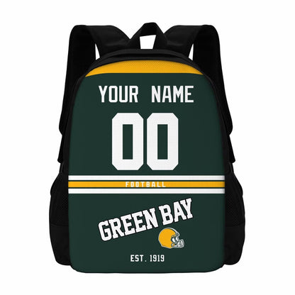 Green Bay Custom Backpack for Everyday Carry