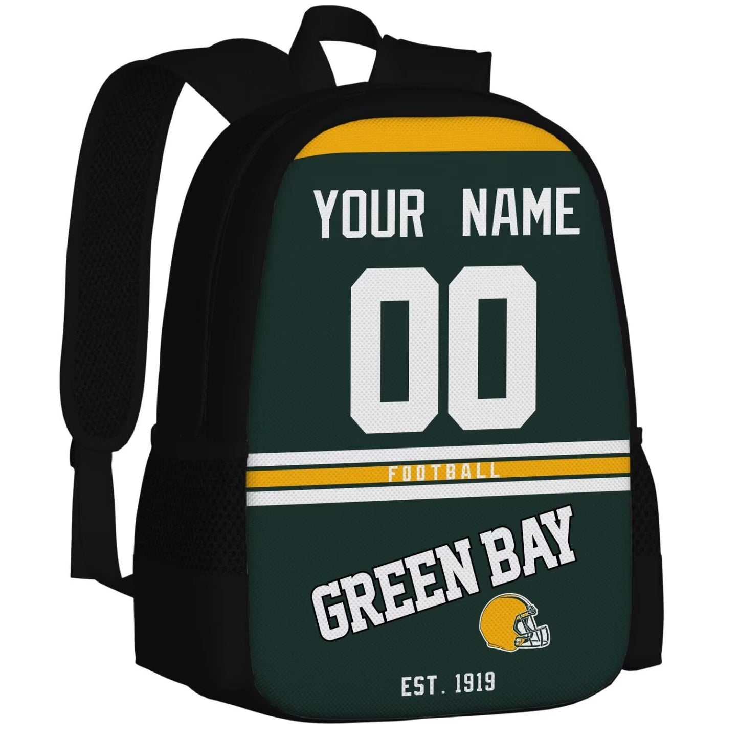 Green Bay Custom Backpack for Everyday Carry