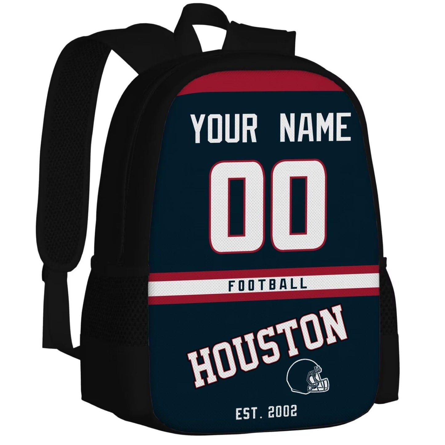 Houston Personalized Backpack Stylish Travel Essential