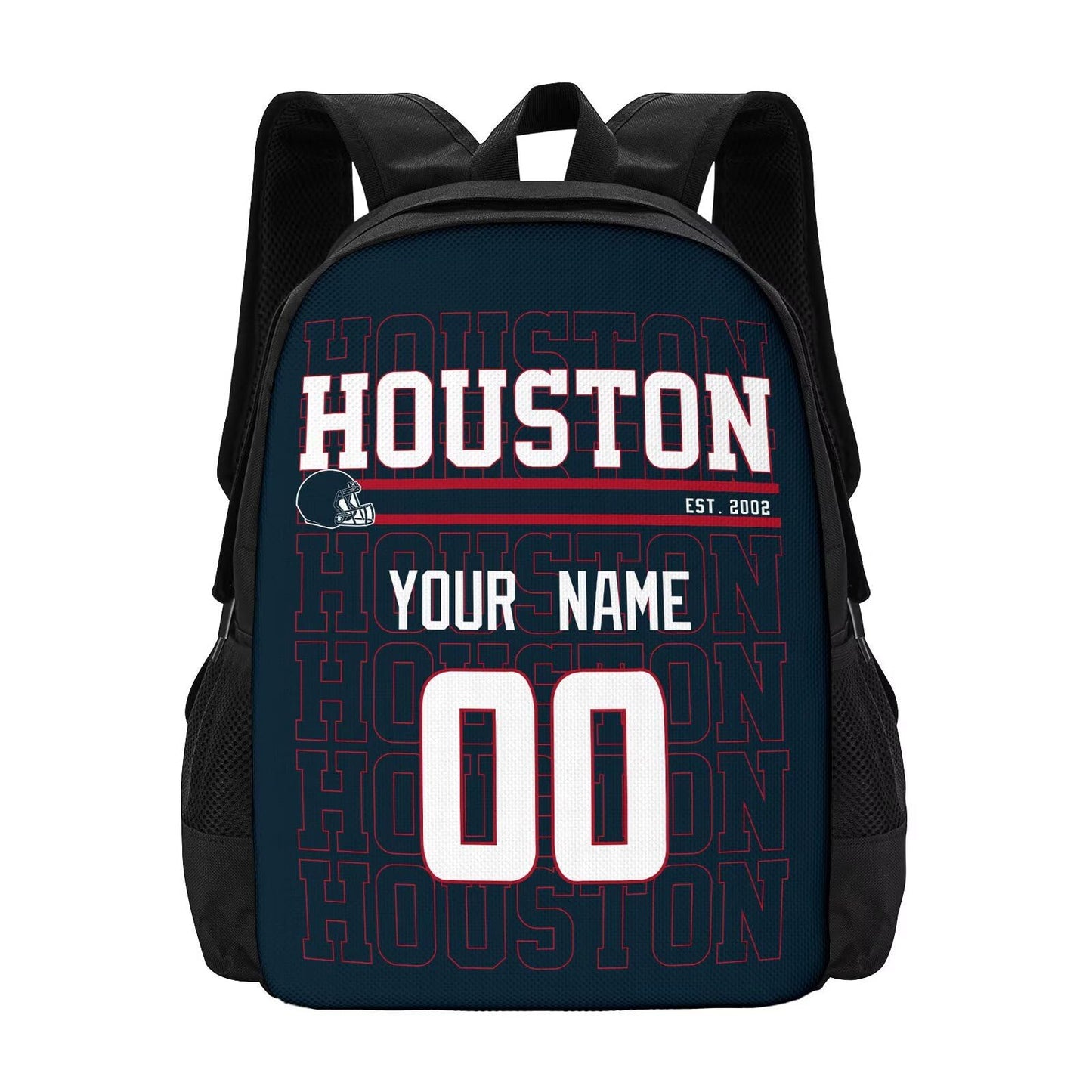 Houston Personalized Backpack Versatile Everyday Bag