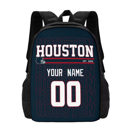 Houston Personalized Backpack Versatile Everyday Bag
