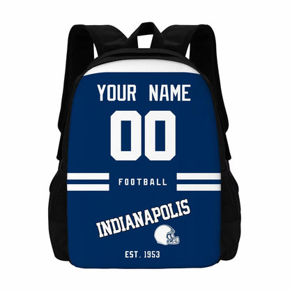 Indianapolis Custom Backpack with Roomy Storage