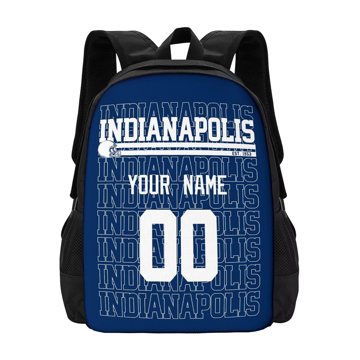 Indianapolis Custom Backpack with Sporty Appeal