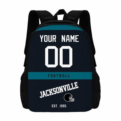 Jacksonville Personalized Backpack Comfortable and Strong