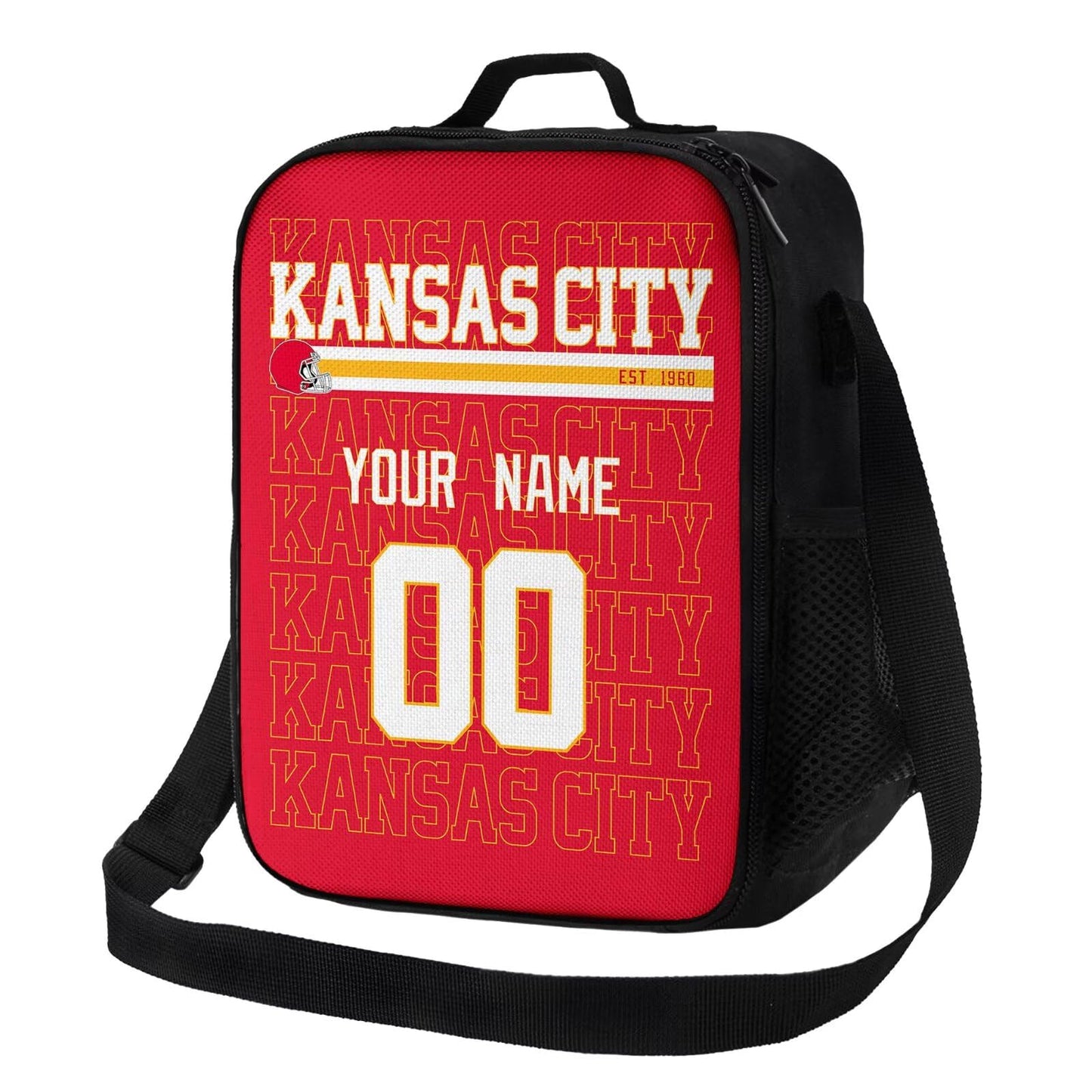 Custom Kansas Lunch Box Bag Insulated for Hot or Cold Meals