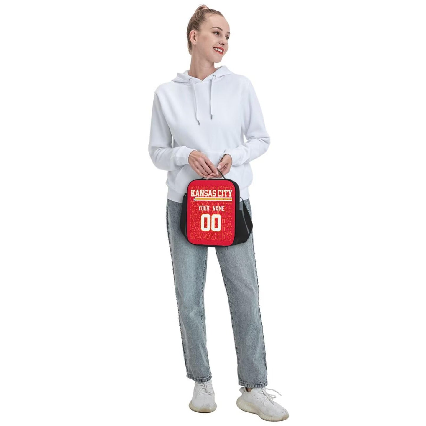 Custom Kansas Lunch Box Bag Insulated for Hot or Cold Meals