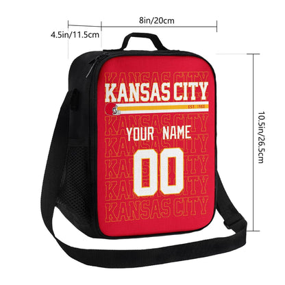 Custom Kansas Lunch Box Bag Insulated for Hot or Cold Meals