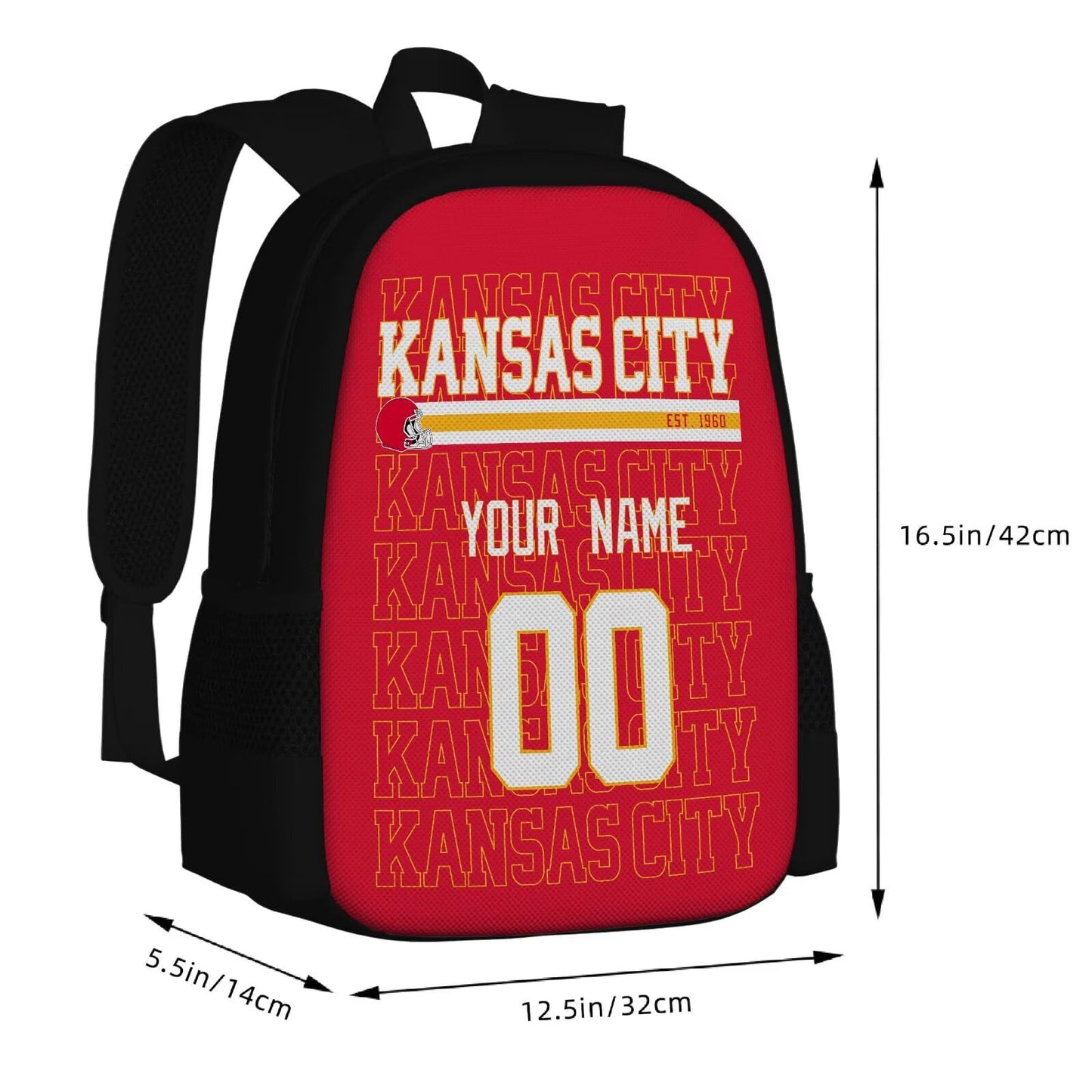 Kansas Custom Backpack Spacious and Comfortable
