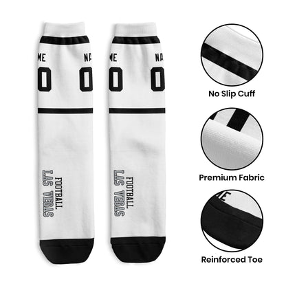 Custom Las Vegas Football Socks Cool and Comfortable