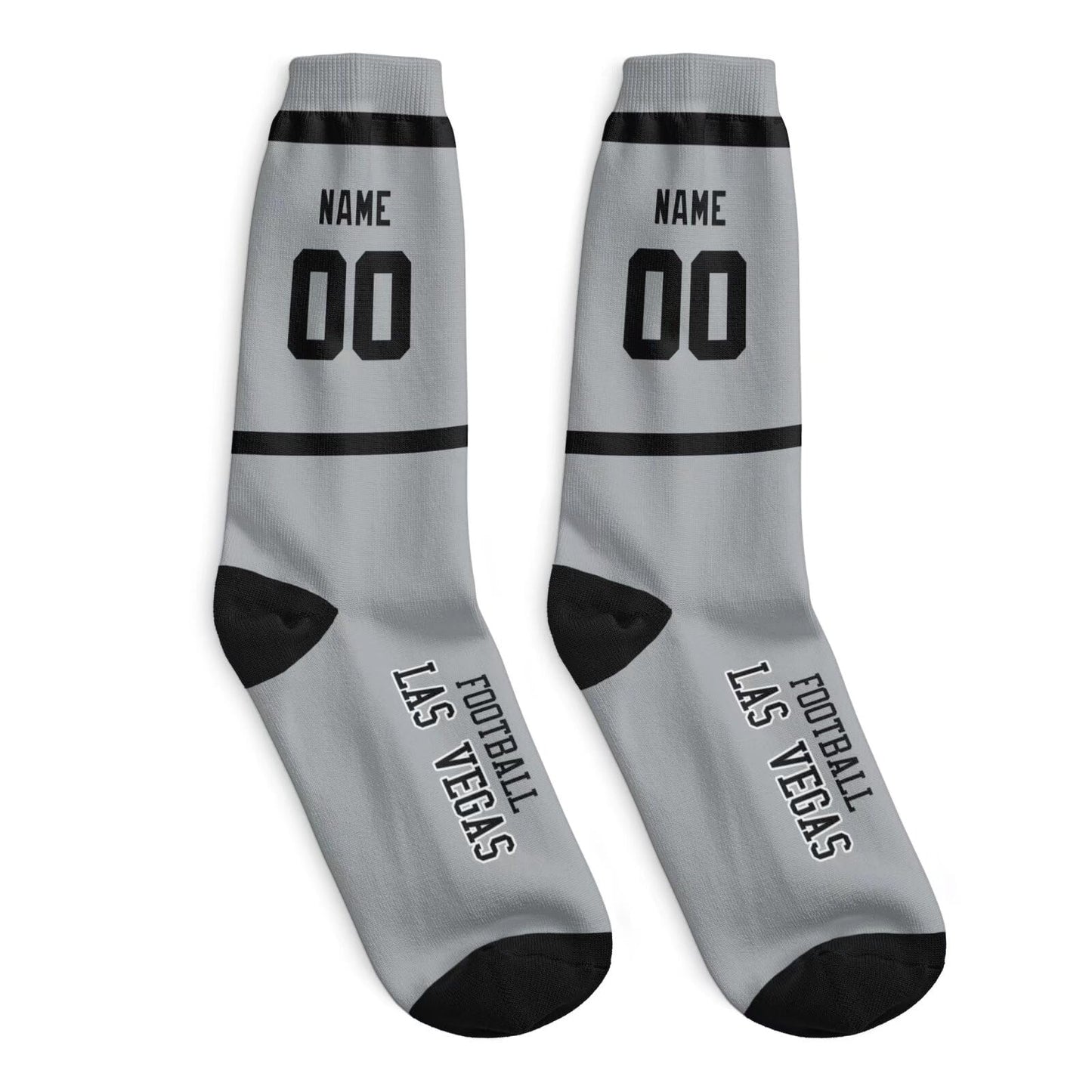 Custom Las Vegas Football Socks Cool and Comfortable