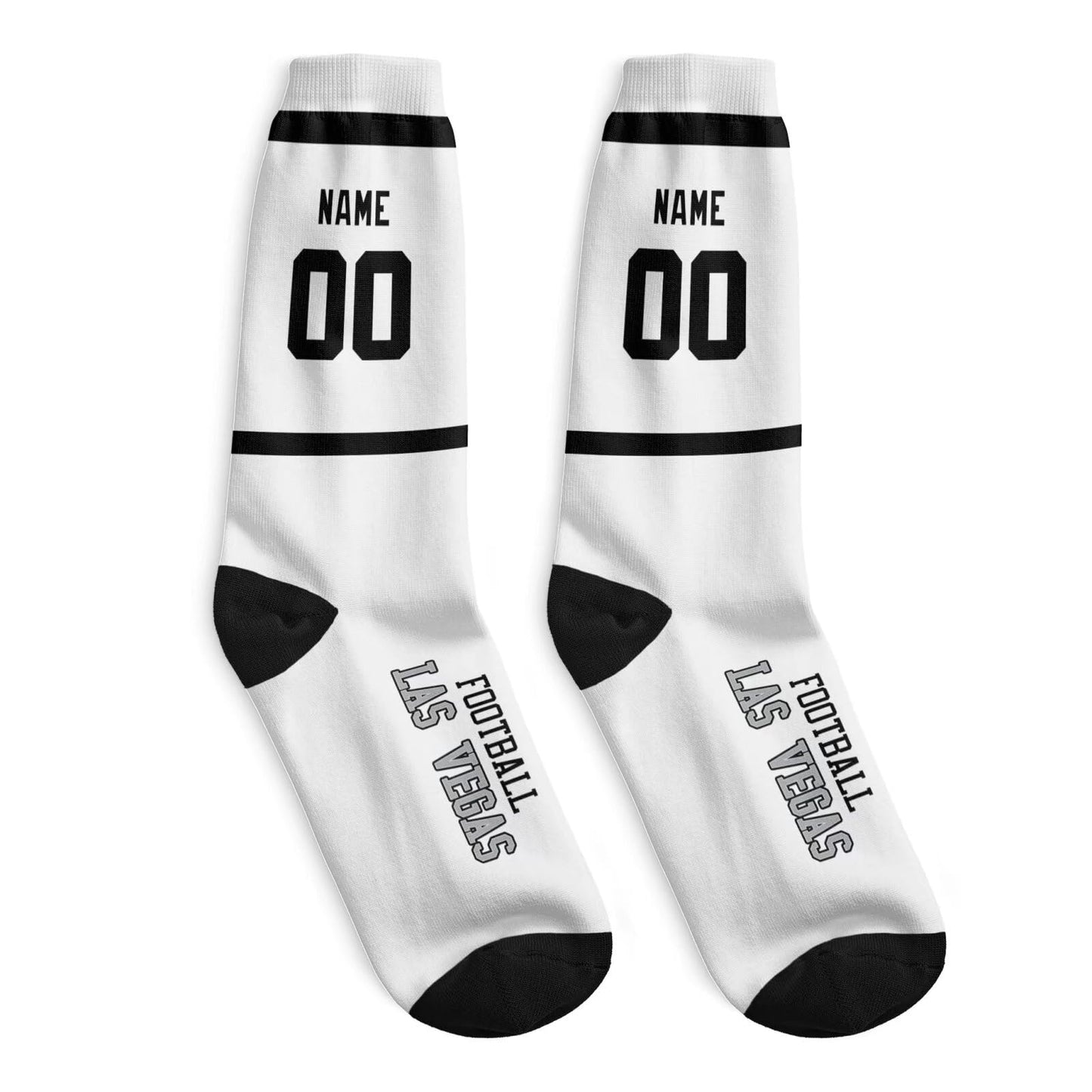 Custom Las Vegas Football Socks Cool and Comfortable