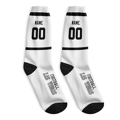 Custom Las Vegas Football Socks Cool and Comfortable
