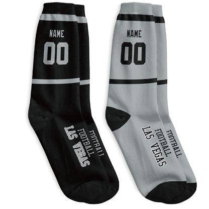 Custom Las Vegas Football Socks Cool and Comfortable