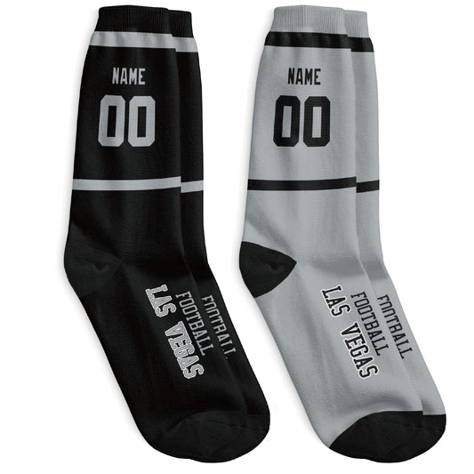 Custom Las Vegas Football Socks Cool and Comfortable