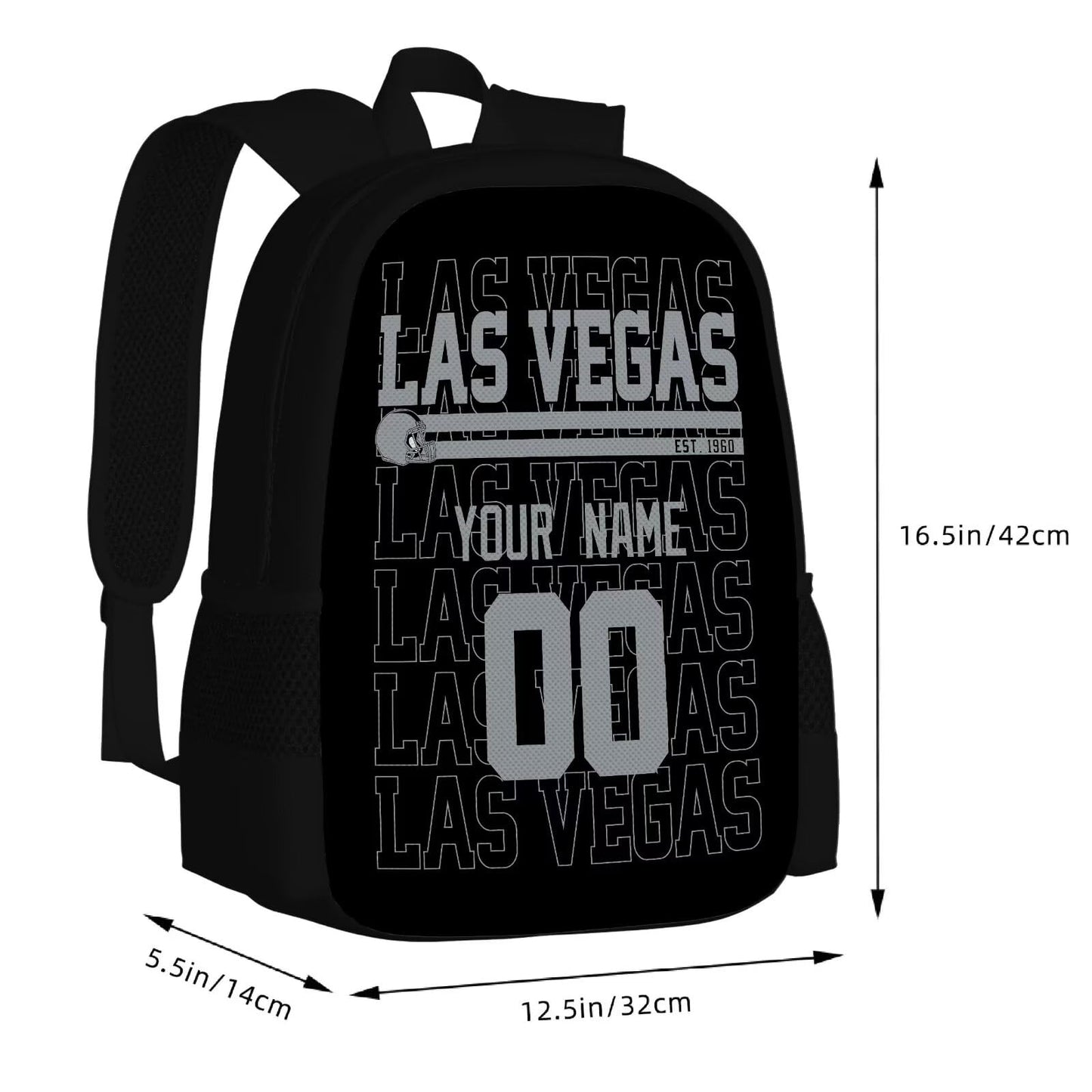 Las Vegas Personalized Backpack Lightweight and Stylish