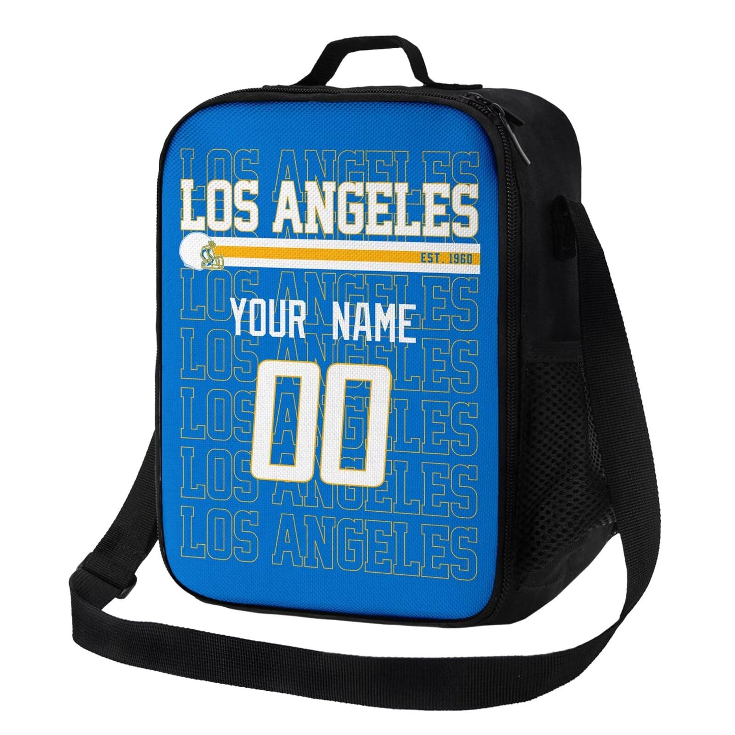Custom Los Angeles Lunch Tote Lightweight and Easy to Clean