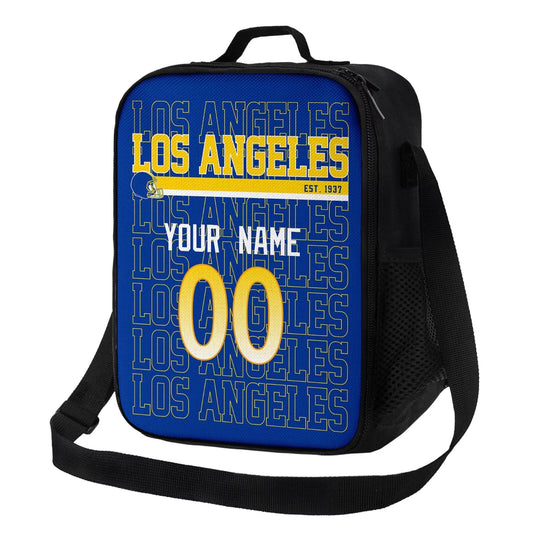 Personalized Los Angeles Lunch Bag Comfortable Carry Handle