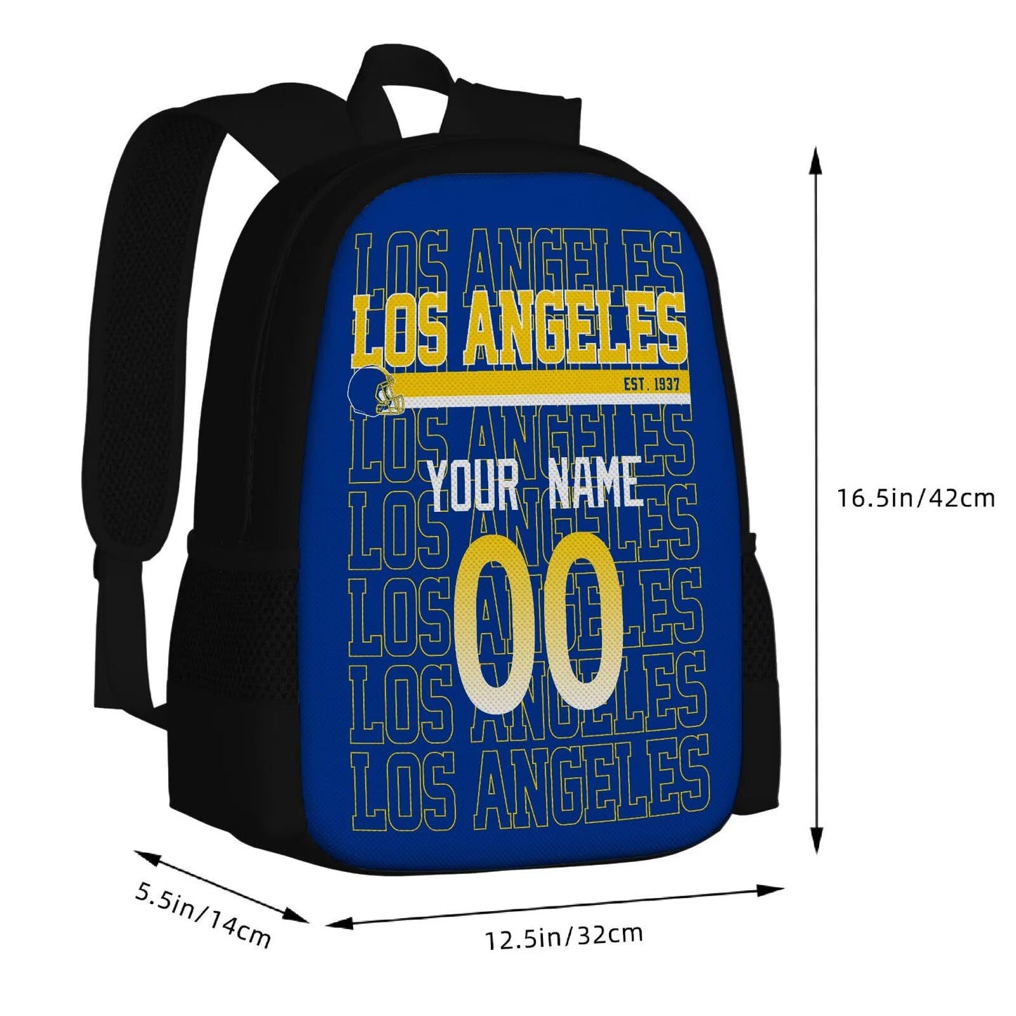 Los Angeles Custom Backpack Functional and Trendy