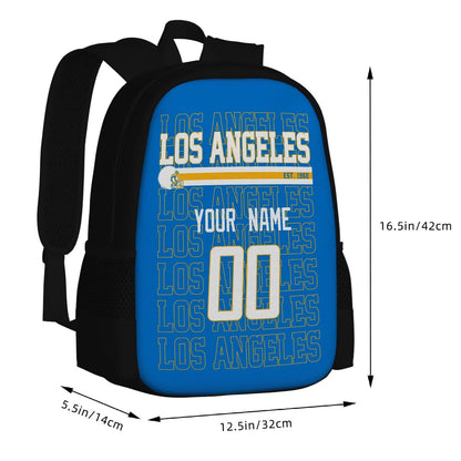 Los Angeles Personalized Backpack Durable Daily Use
