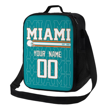 Trendy Miami Lunch Box Bag Custom Made for Kids and Adults