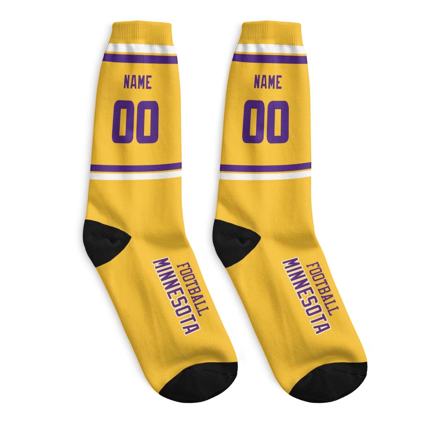 Personalized Minnesota Socks Add Your Own Style