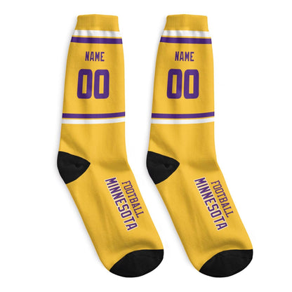 Personalized Minnesota Socks Add Your Own Style