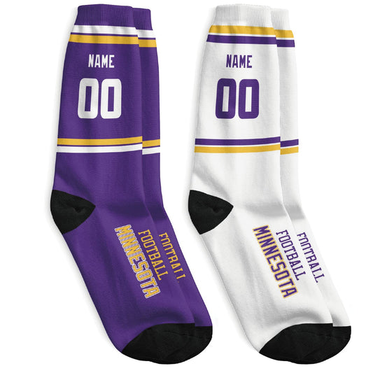 Personalized Minnesota Socks Add Your Own Style